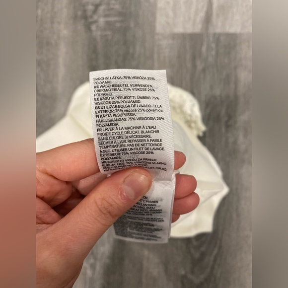 White H&M sweater with beading, size XS - Picture 10 of 10